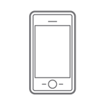 Icon depicting a smartphone. Versatile and durable HPA 1902 PSA tape has many bonding uses in electronics applications. 
